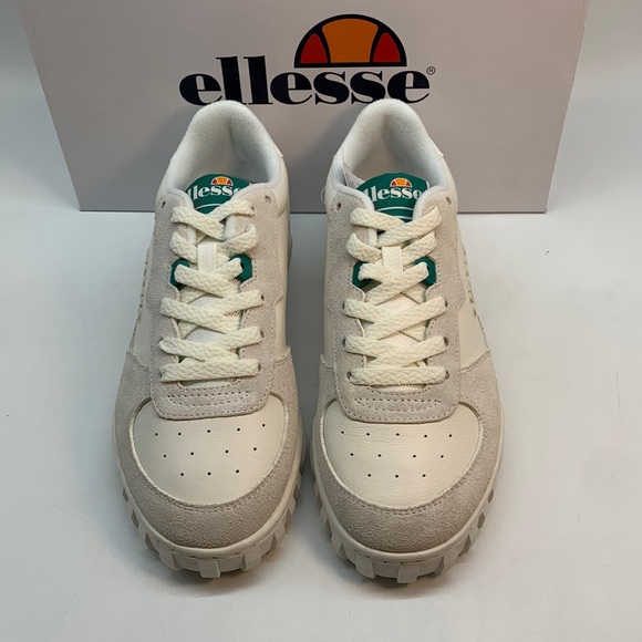 Ellesse Menś Tanker Leather Shoe Size 7 - Picture 2 of 15